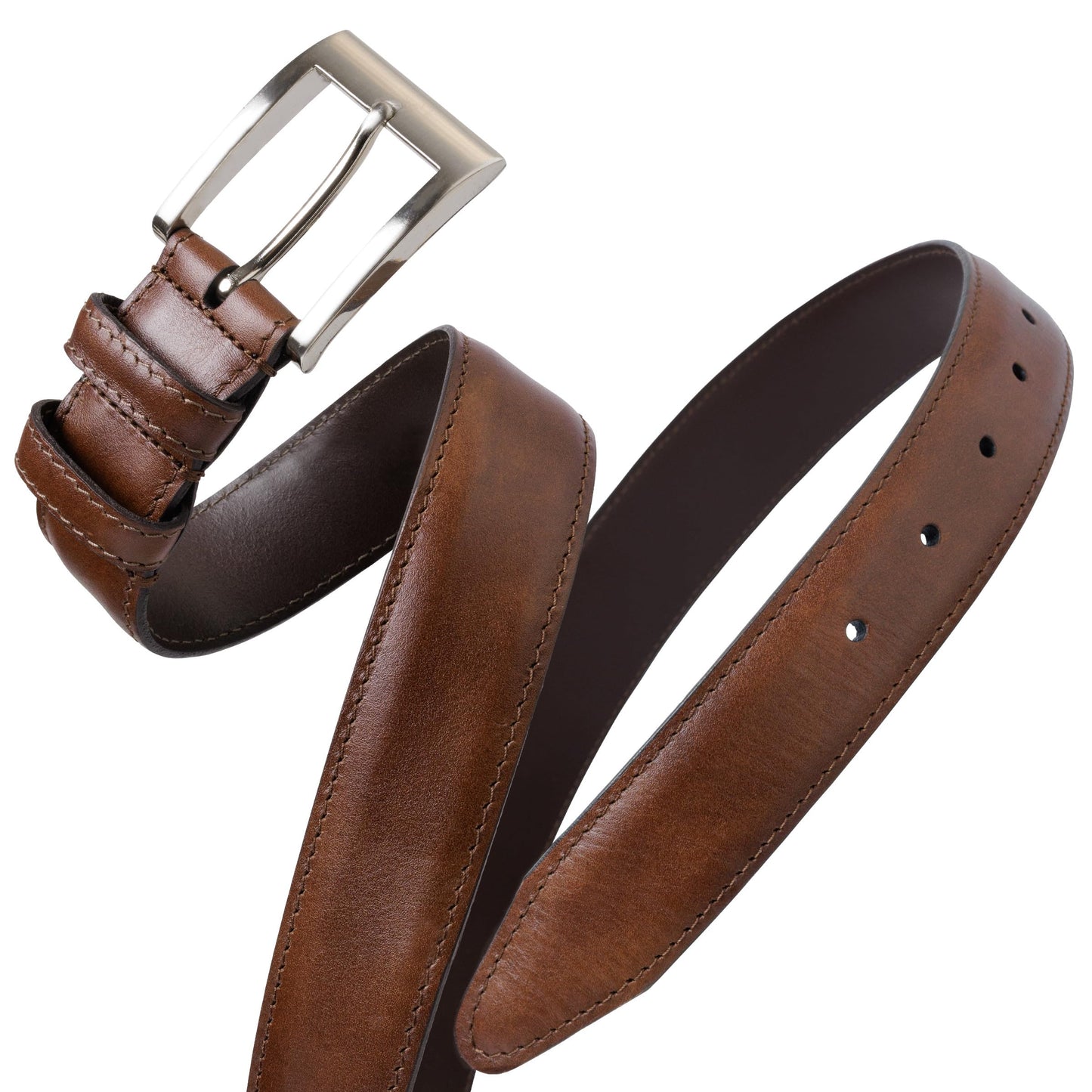 Allen Edmonds Mens Belt Chili Leather 36