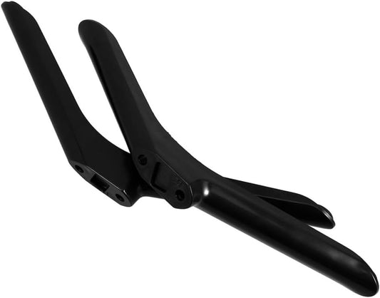 DIYEAH 2pcs 55 Inch Replacement Tv Stand Legs for LCD LED Tvs, Heavy Duty Black Plastic Pedestal Base with Screws