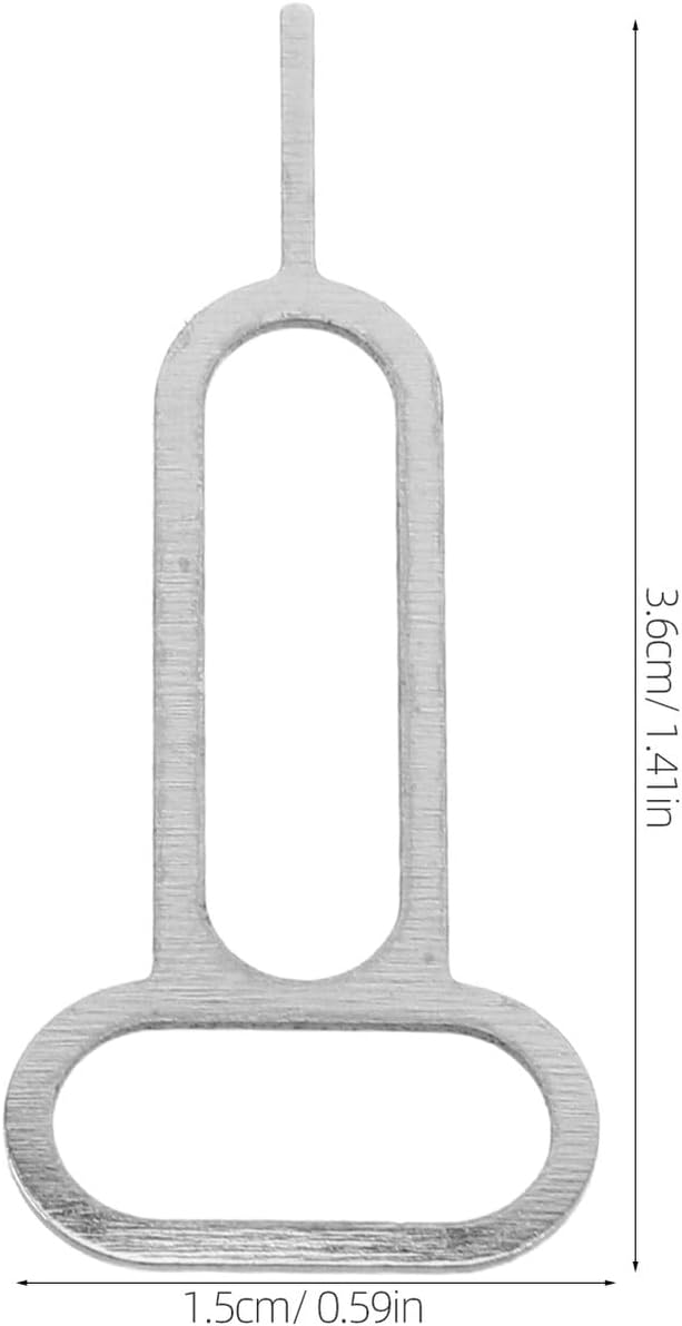 300pcs Set SHOWERORO Universal Sim Card Removal Tool with Keychain Mobile Phone Ejector Pin Kit for Smartphones