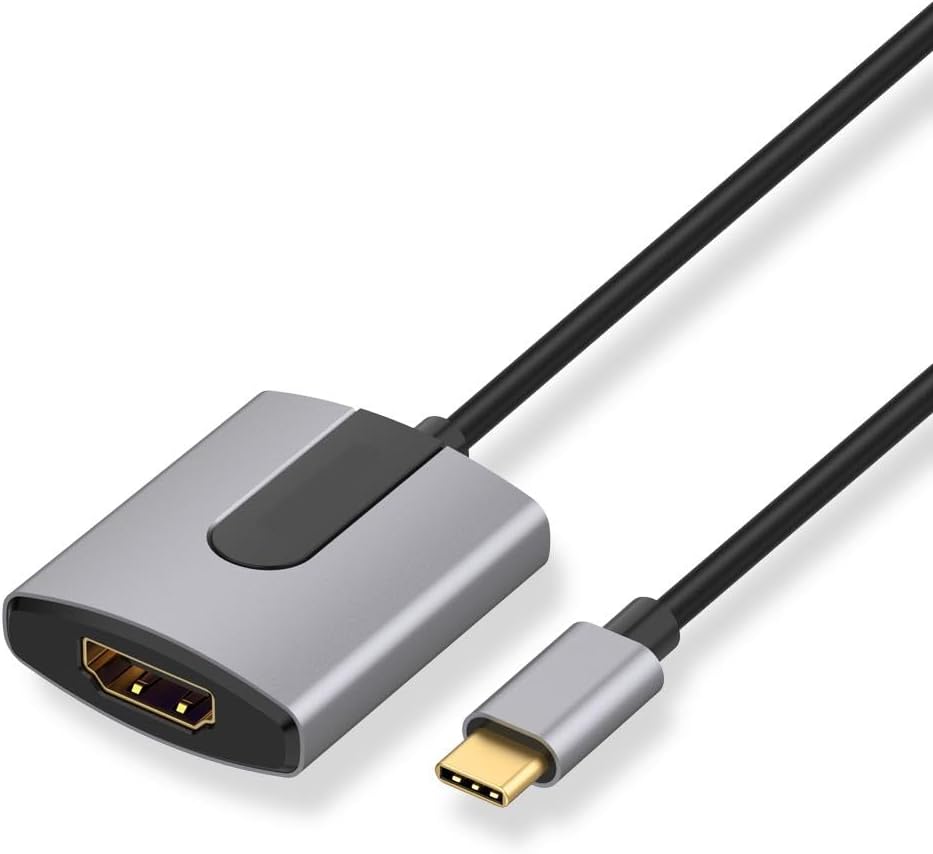 Fonus 4K S9/S8/S7 12.4", USB C to HDMI Adapter Projector Converter TV Video Hub Compatible with Samsung Galaxy Tab Plus