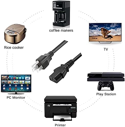BestCH Power Cord for DBX Driverack PX | High-Quality Outlet Socket Cable