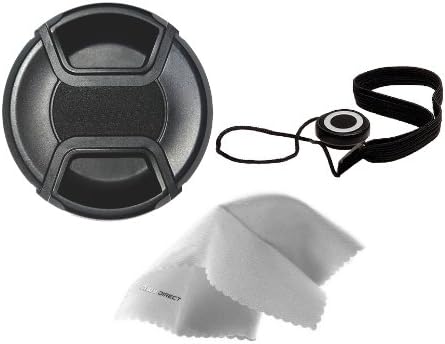 Digital Nc Pinch DMC-G5 (52mm) Lens Cap Center for Panasonic LUMIX + Lens Cap + Microfiber Cloth