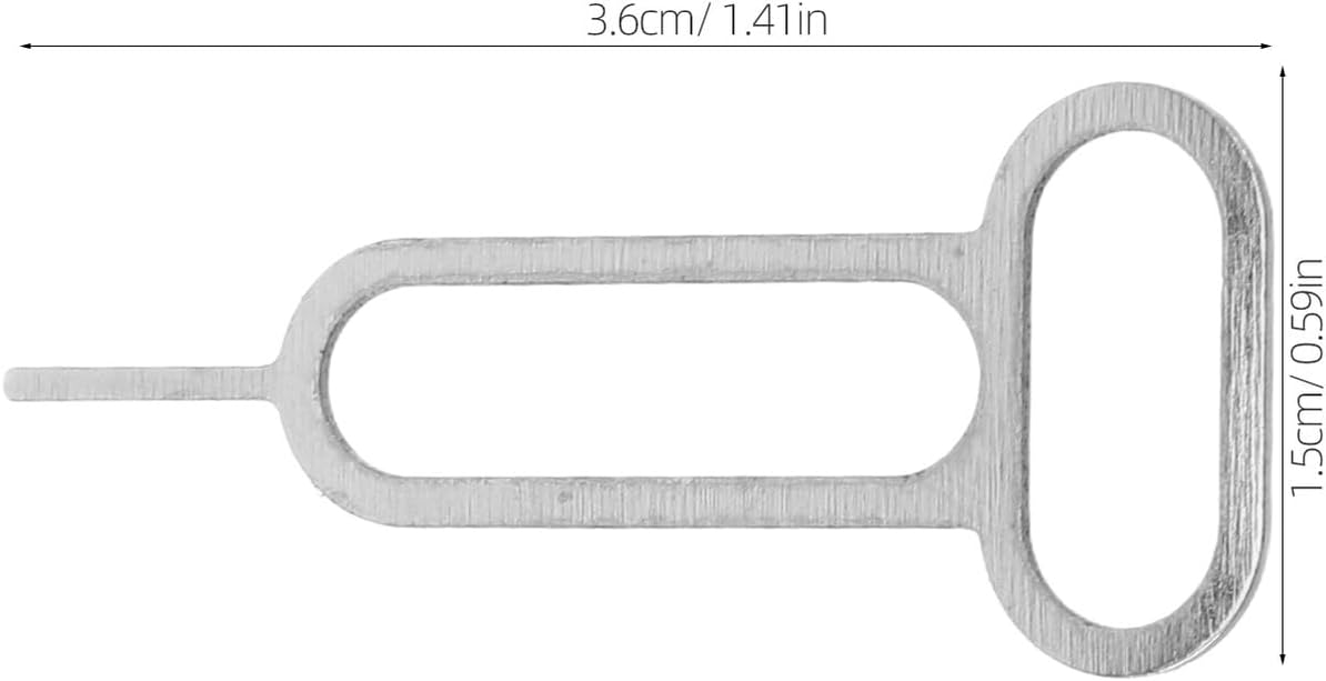 300pcs Set TEHAUX Sim Card Eject Tool Pin Stainless Steel Mobile Phone Card Removal Needle Opener for Smartphone Sim