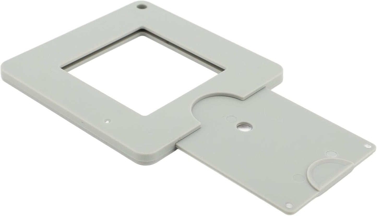 Luqeeg Plastic Painting View Finder, Gray Value Comparison, Landscape Design, Color Isolation View Finder with Sliding