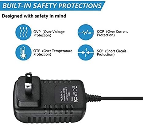 Marg 1250 Global AC/DC Adapter for Marpac Marsona Sound Conditioner White Noise Machine Digital Sleep Power Supply Cord
