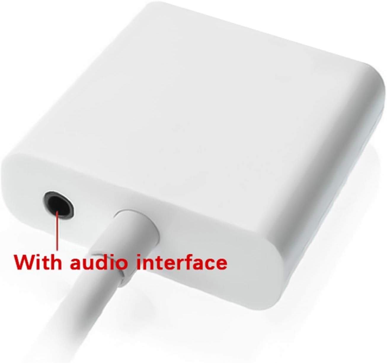 YWLUUOO 1080P HDTV to VGA Adapter Converters Output Computer Connector Dongle for Laptop PC Monitor Projector HDTV