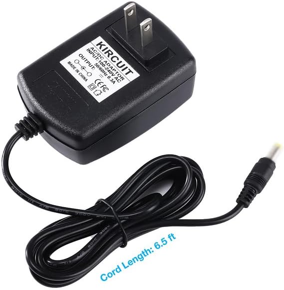 Kircuit 43W 3000 12784,12783 AC DC Adapter Adapter for Charging Globe Electric LED Floor Lamp Lumens Power Supply Cord