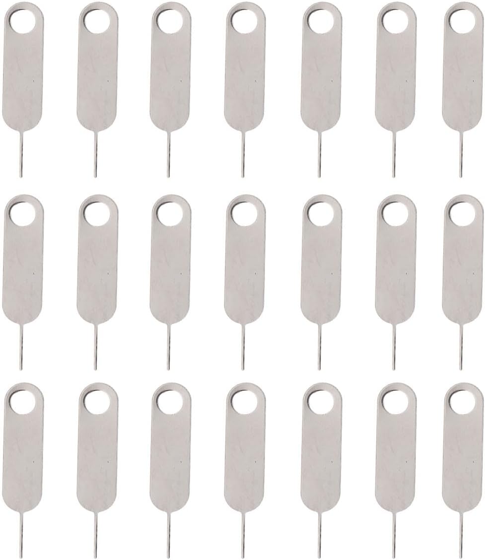 100pcs Set Toddmomy Universal Sim Card Removal Needle Pin Eject Tool for Smartphones Mobile Phones Sturdy Hard Steel