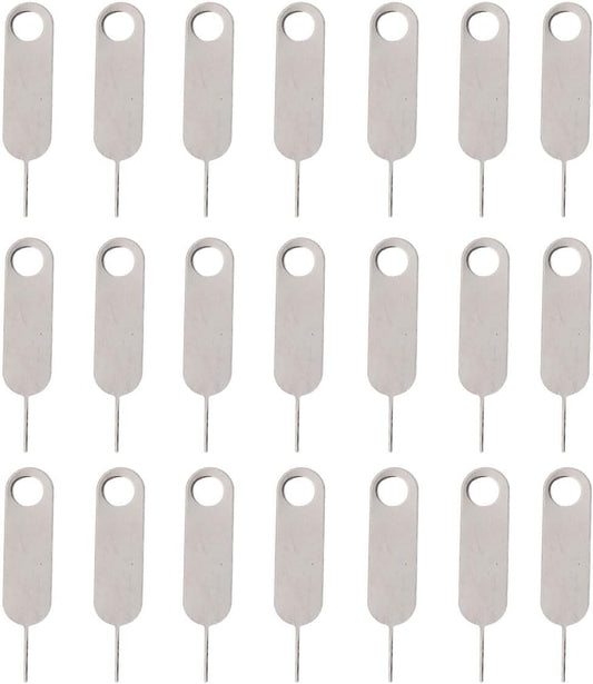 100pcs Set Mobestech Universal Sim Pin and Sim Tray Remover Tool Hard Steel Material Compatible with Smartphones