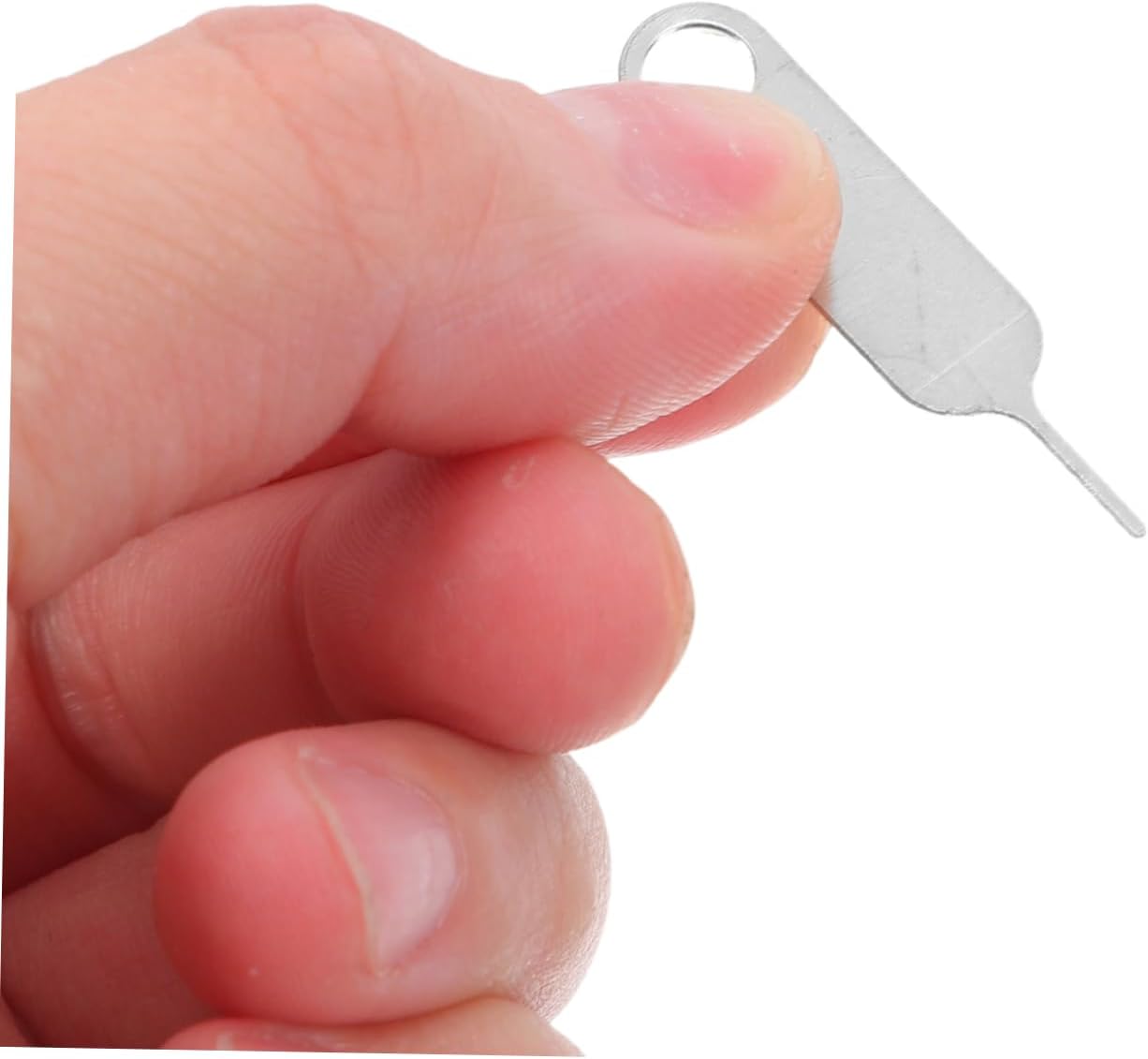 500pcs Sim Card Ejector Tool Durable Stainless Steel Mobile Phone Disassembly Pin Smooth Edges for Safe Handling