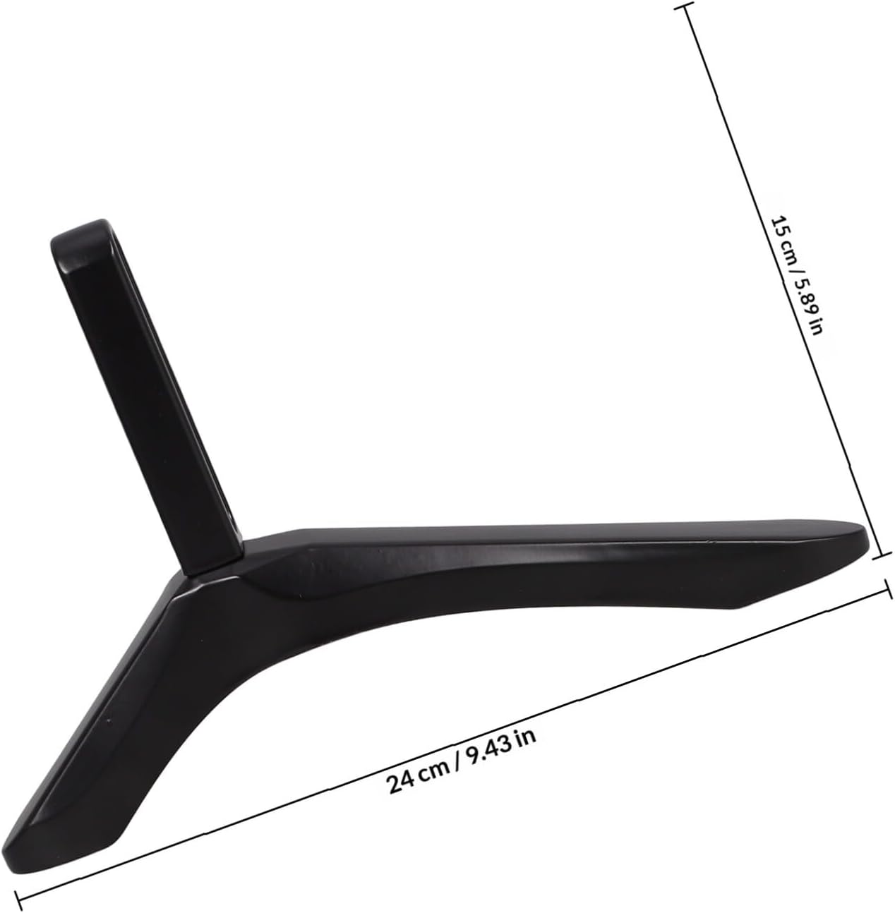 SEWACC Replacement Tv Stand Base with Screws Metal Tv Holder Bracket for Desktop Use Suitable for Flat Screen