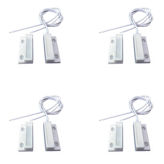 DIYables 4pcs ESP32, ESP8266, Door Sensor Magnetic Switch for Arduino, Raspberry Pi