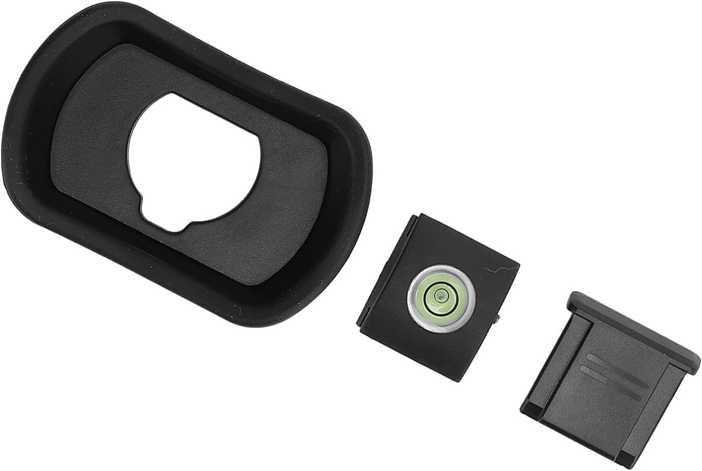 3 GFX100II, 100, XH1, GFX50S, T5, T4, T2 Yctze Pcs Camera Viewfinder Eye Cup, Hot Shoe Cover & Bubble Level for Fit