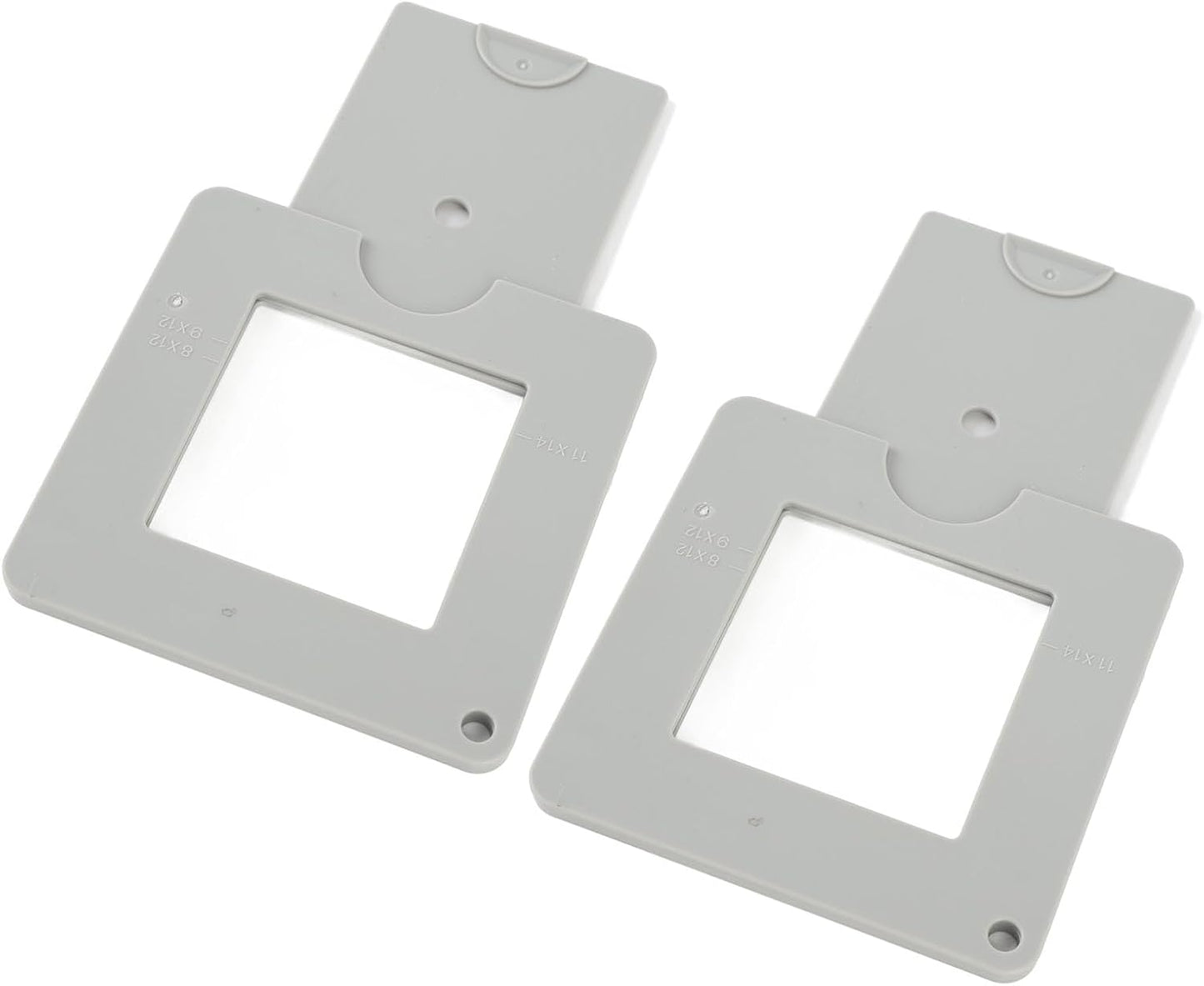 2PCS View Finder with Sliding Mechanism & Color Isolation for Artists, Adjustable Framing Tool for Painting, Drawing