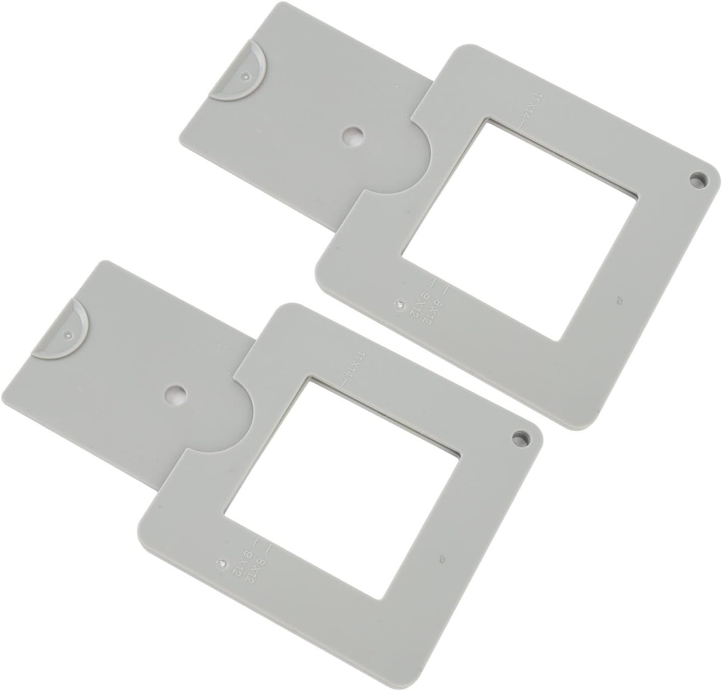 11x14 9x12 8x12, 2pcs View Finder, Sliding Mechanism Color Isolation ABS Material, View Finder, for Painting Drawing