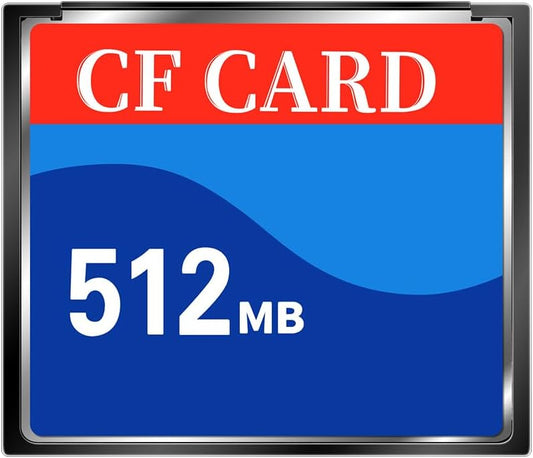 Mrekar 512MB Original CF Card Type I for Camera Numerical Control Machine Tool Storage Card