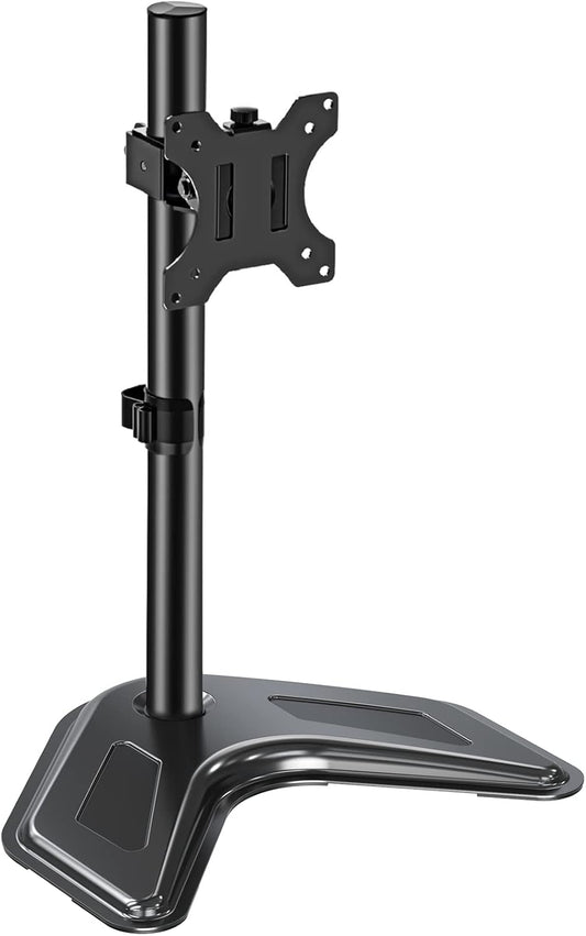MOUNT PRO 13-32 inch/17.6 lbs 75x75 100x100 Single Monitor Stands Fits Screen, Free-Standing Computer Monitor Mount