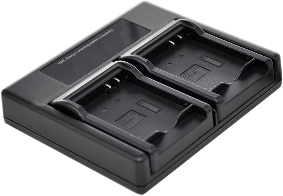 BTBAI DB-L80 uds2 Battery Charger USB Dual for Digital Camera Video Camcorder