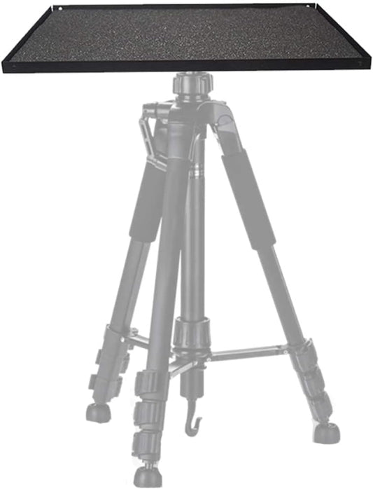 Coret 3/8" 1/4" (9 13 inch) Projector Tray, Laptop Tray Platform Holder Pallet for or Screw Tripod Stand Mount, Widely