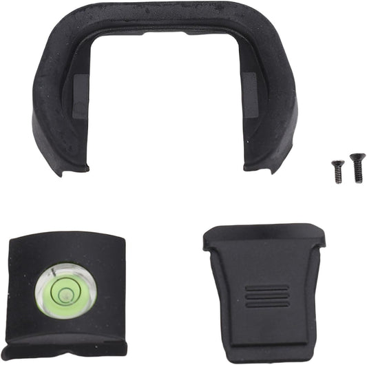 R5 R6 Fabater Eyepiece Cover & Hot Shoe Cover Kit for Camera, Camera Eyecup Hot Shoe Covers Level Kit, Viewfinder