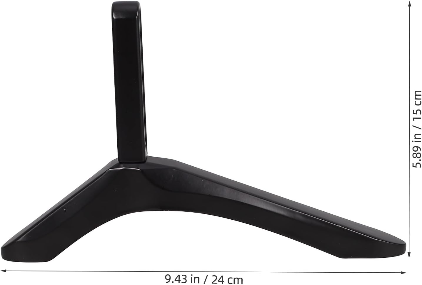 Kisangel Tv Stand Tabletop Base Bracket Support Holder for Distance Tvs Up to Triangle Structure for Stable Desktop Use