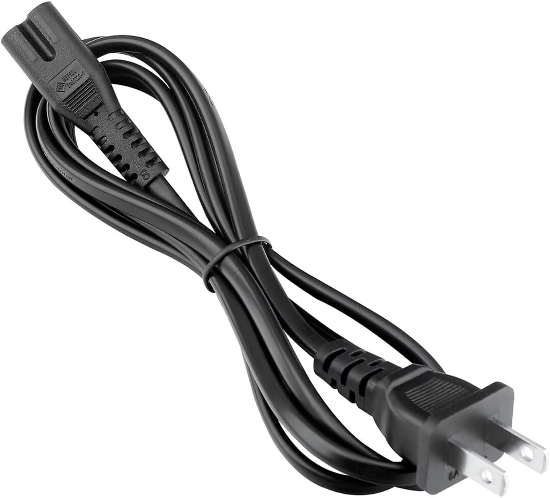 MDCGPower 5ft 58R6E1 58RGE 60H6E 2-Prong AC Power Cord Cable Compatible with Hisense LED Smart TV Lead