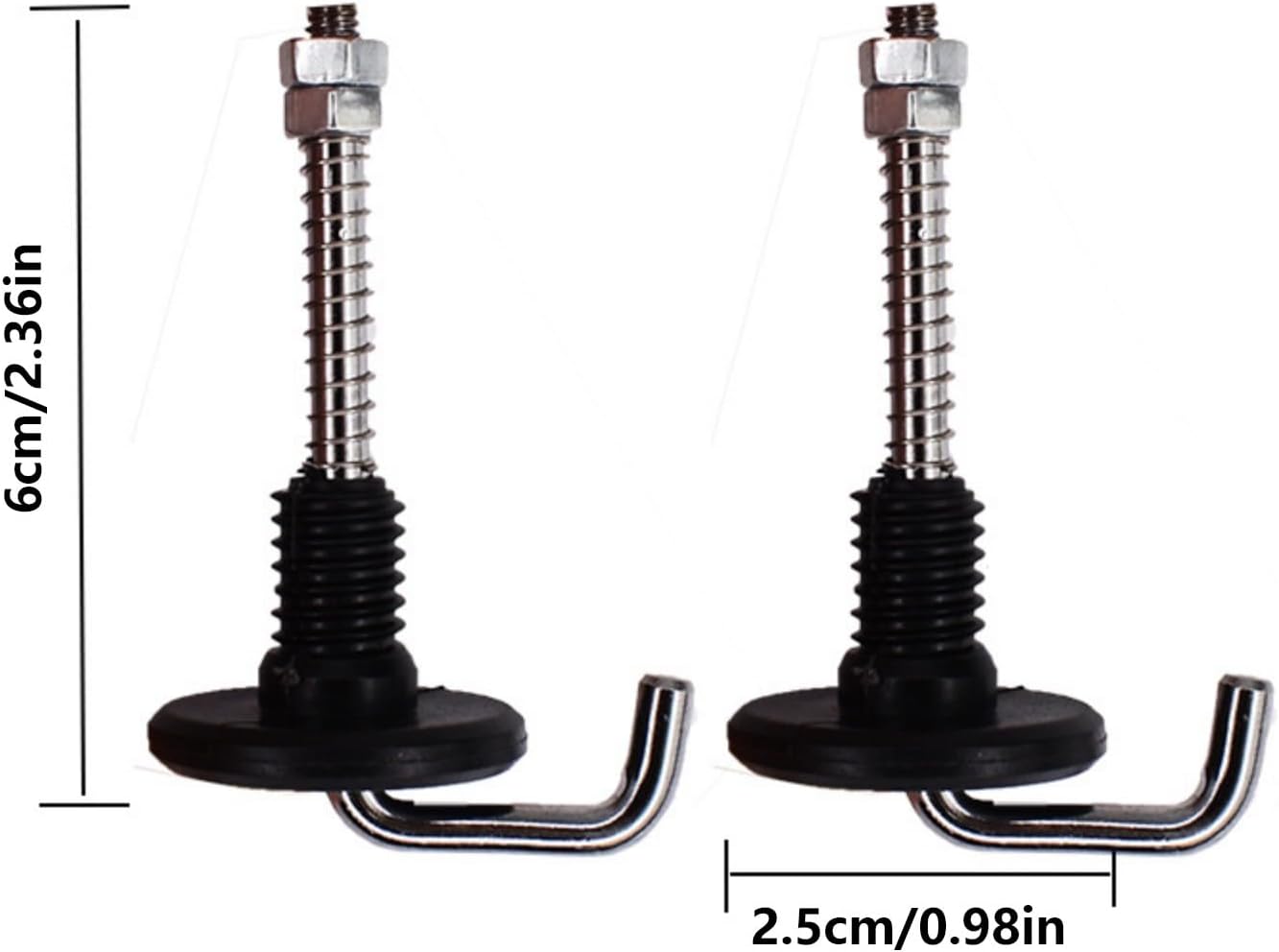 EMASDGEY 3 8inch Stainless Steel Tripods Center Column Hook for Hanging Equipment for / Screws Stainless Steel Tripods