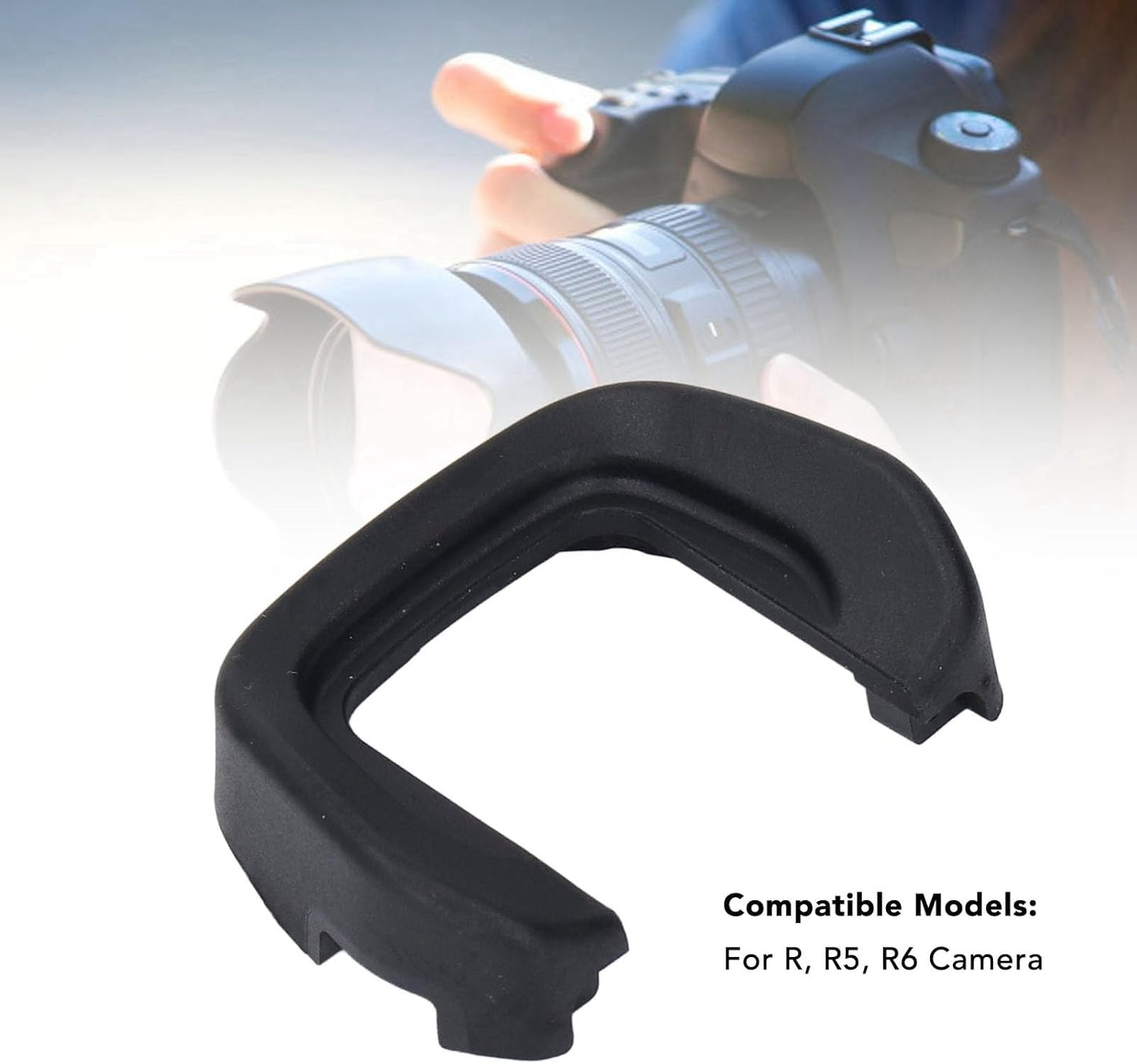 Camera Viewfinder Eyecup ABS with Level Hot Shoe Kit for R Camera - Eye Protection, Level Correction, Dust