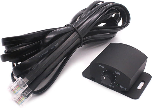 cunueae Speaker Amplifier System Volume Adjustment Control Remote Bass Volume Knob Universal Car Remote Control Knob