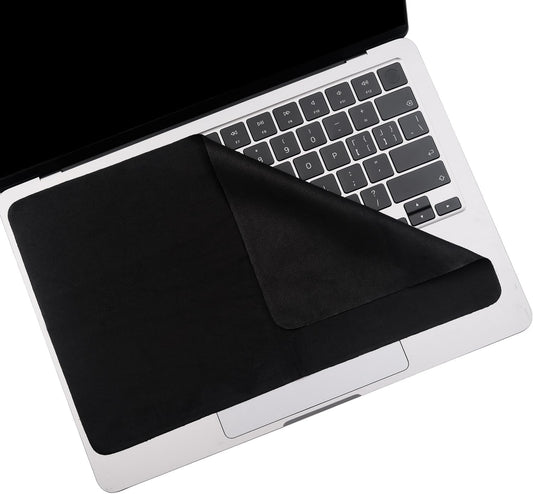 MUBUY-GOL 15" 16" 15.3" 15"/MacBook 16"-Black Microfiber Liner Cleaning Cloth MacBook Air/MacBook Pro Screen Keyboard