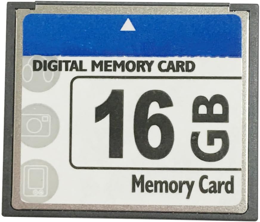 LILIWELL CF1GB 50MB/s CF-1.0GB Memory Card Speed Up to Digital Camera Memory Cards