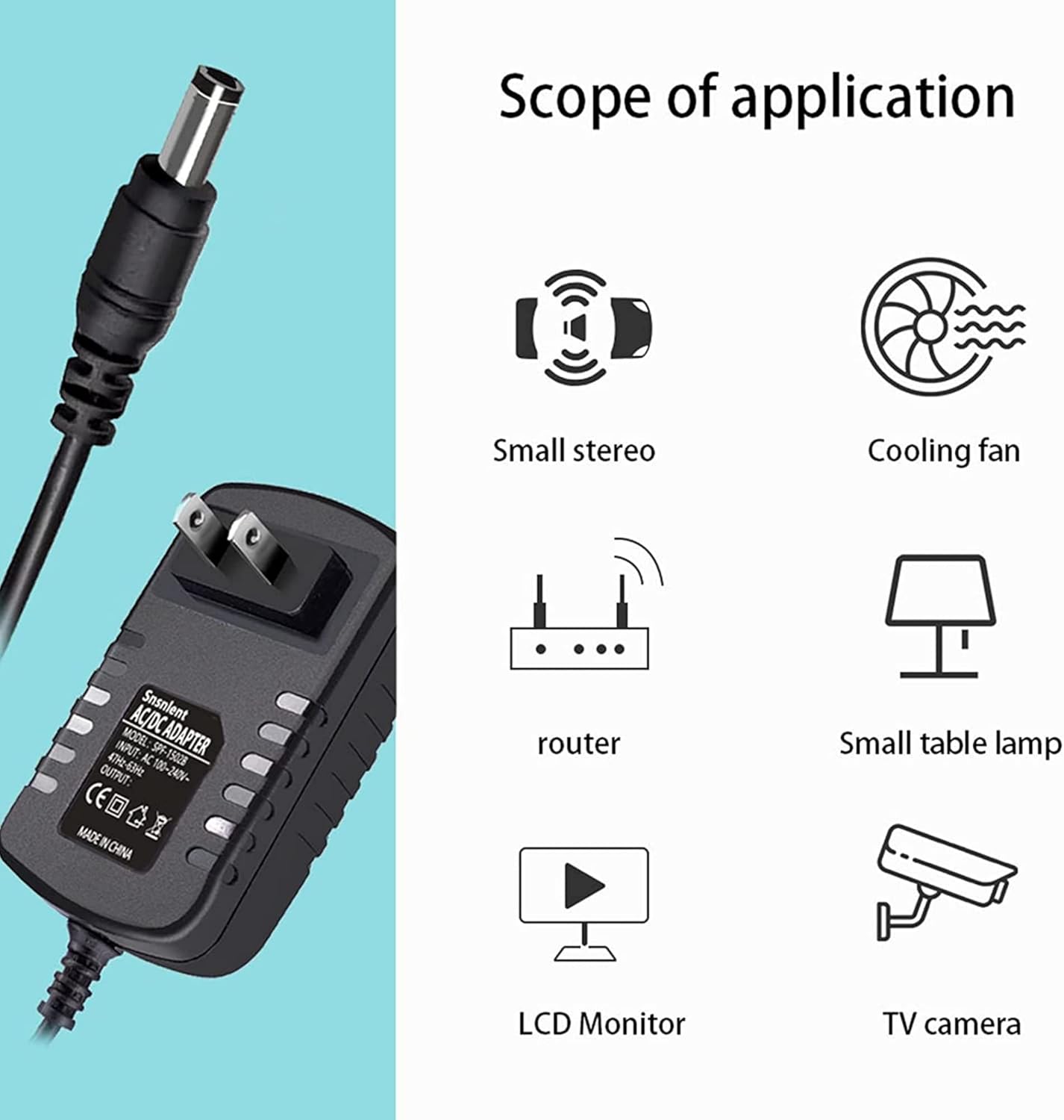 Dysead NX-1000 AC Adapter Compatible with Nixeus Fusion HD Network Media Player Power Supply Cord