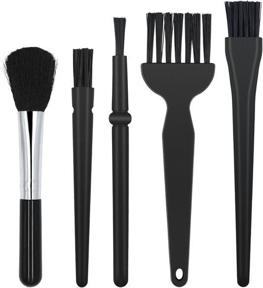 CUTEABC Set-5 Anti Static Brush Piece Keyboard Cleaning Brush and ESD Safe Electronic Dust Cleaning Brushes Kit
