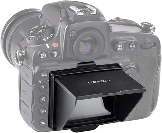 D800 D800E D810 D810A Camera LCD Sun Shade Sun Hood Camera LCD Viewfinder Professional Optical Sunshade with Screen