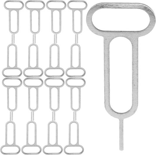 300pcs Set Gadpiparty Universal Sim Card Removal Tool with Sim Pin Needles for Mobile Phones Compatible with Smartphone