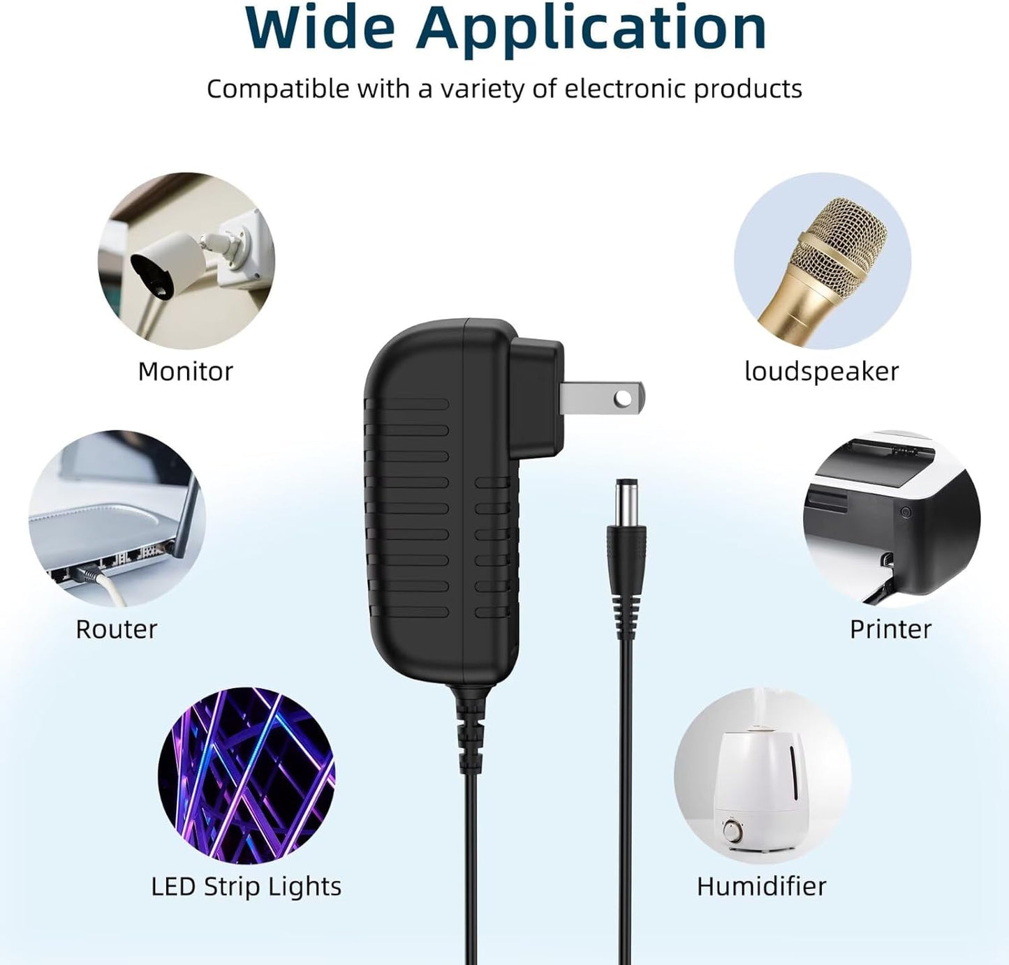 MDCGPower DV-1280-5 13V 1000mA 2 AC DC Adapter Compatible with Lobster Class Transformer Power Cord
