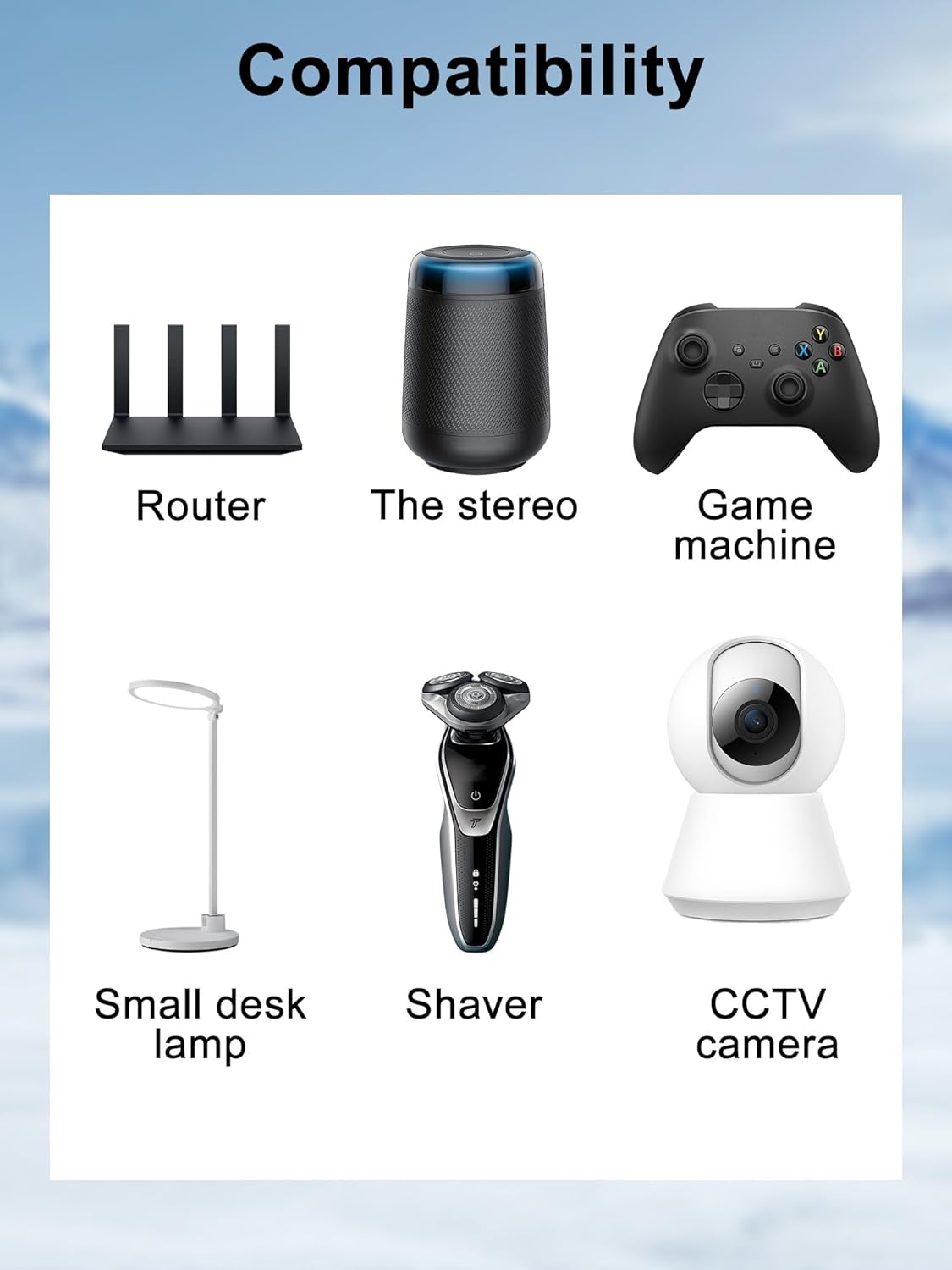 XWNV 5V Amlogic M6 5VDC AC/DC Adapter Compatible with MX Android TV Box Media Player Power Cord