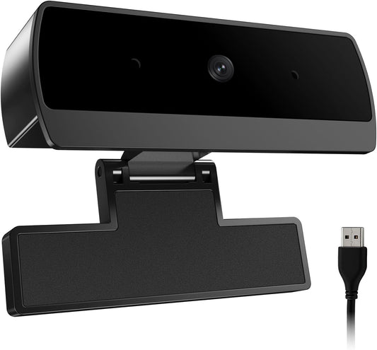 Diccik 1080P Webcam with Microphone, Full HD Web Camera for Desktop Computer and Laptop USB Computer Camera for PC Pro