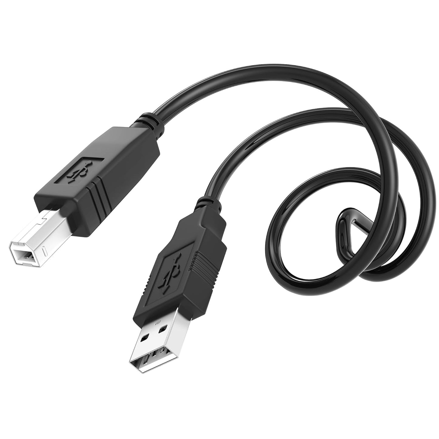 XHJTWOPY 6ft C4235 1210xi 1507 1510 1510v 2300 2300dtn 2300n 2800 USB Cable PC Laptop Data Sync Transfer Cord for HP