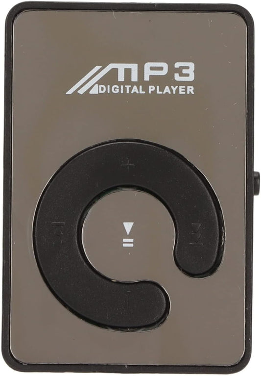 MP3 Player, Mini Music Player with Memory Card Slot, Portable HiFi Music Player, Back Clip Design, Lightweight, Ideal