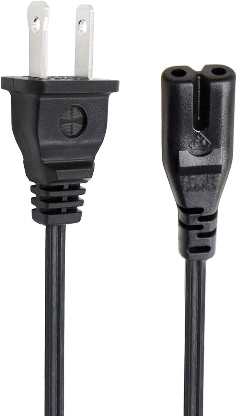 Saireed YG600-Movin/ YG600 YG600/ GD500 8ft 2 Power Cord Replacement for GooDee Projector Plus/ AC Prong Cable