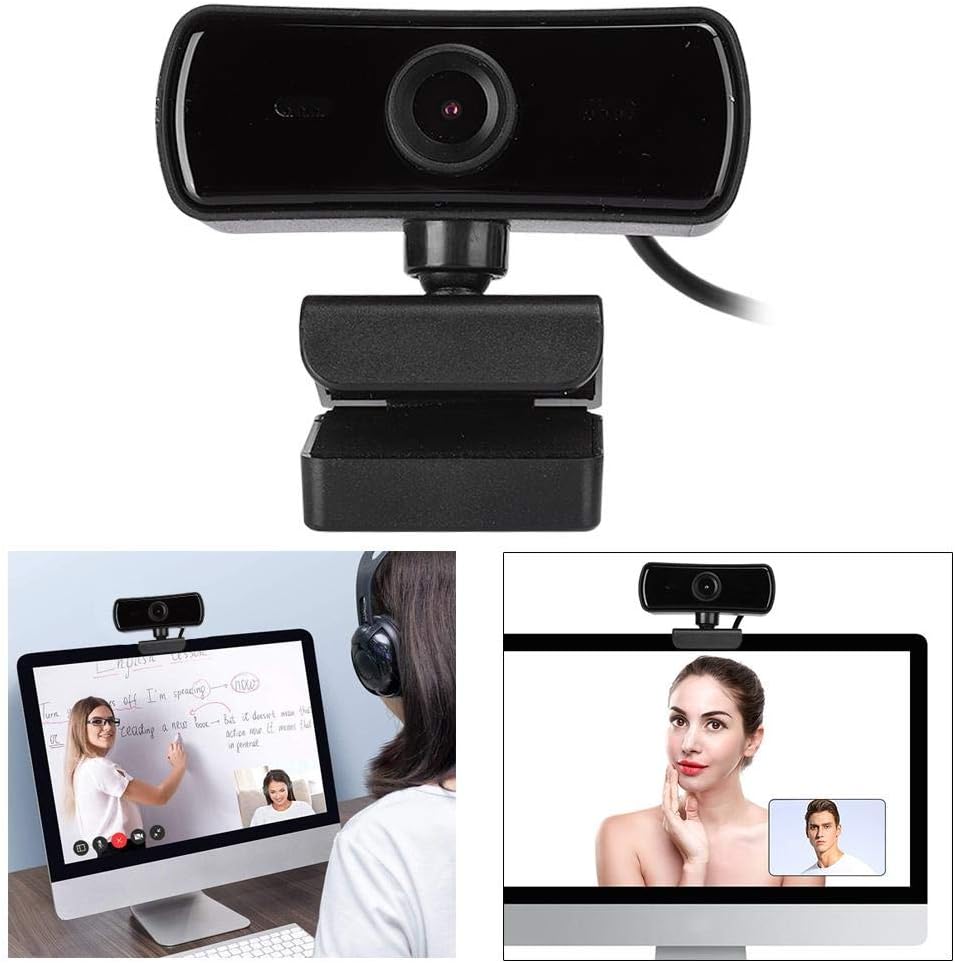 ciciglow 4K Webcam with Built-in Microphone, Widescreen USB Web Camera, Streaming Computer Web Camera for Live
