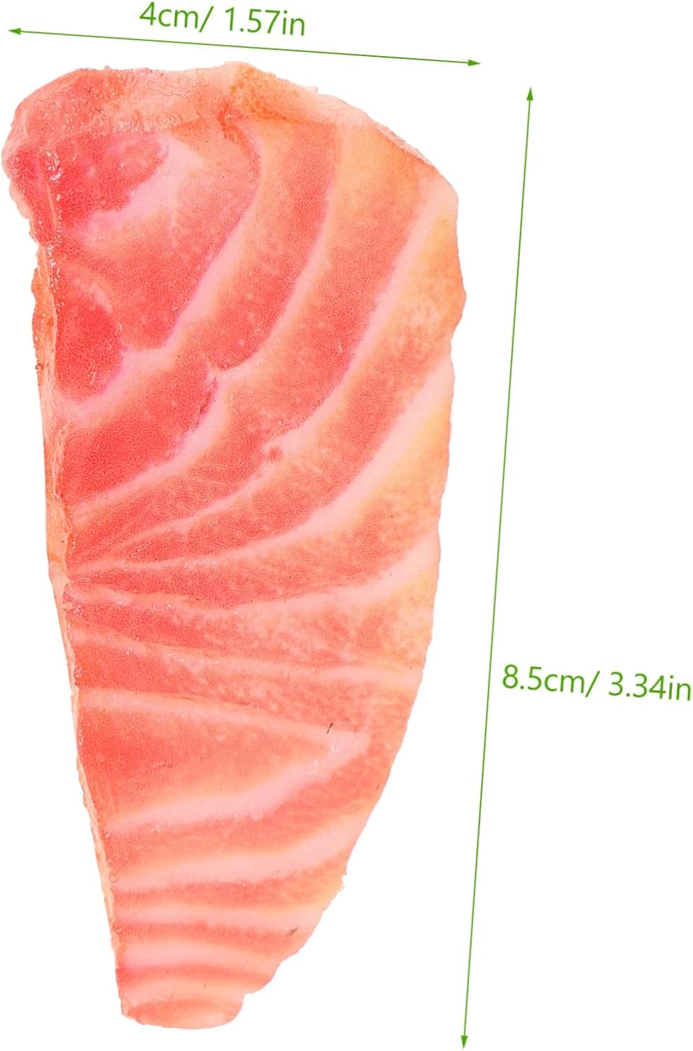 GARIOUANS Fake Salmon Model Realistic PVC Salmon Food Prop for Photography Restaurant Decor and Sushi Plate Display