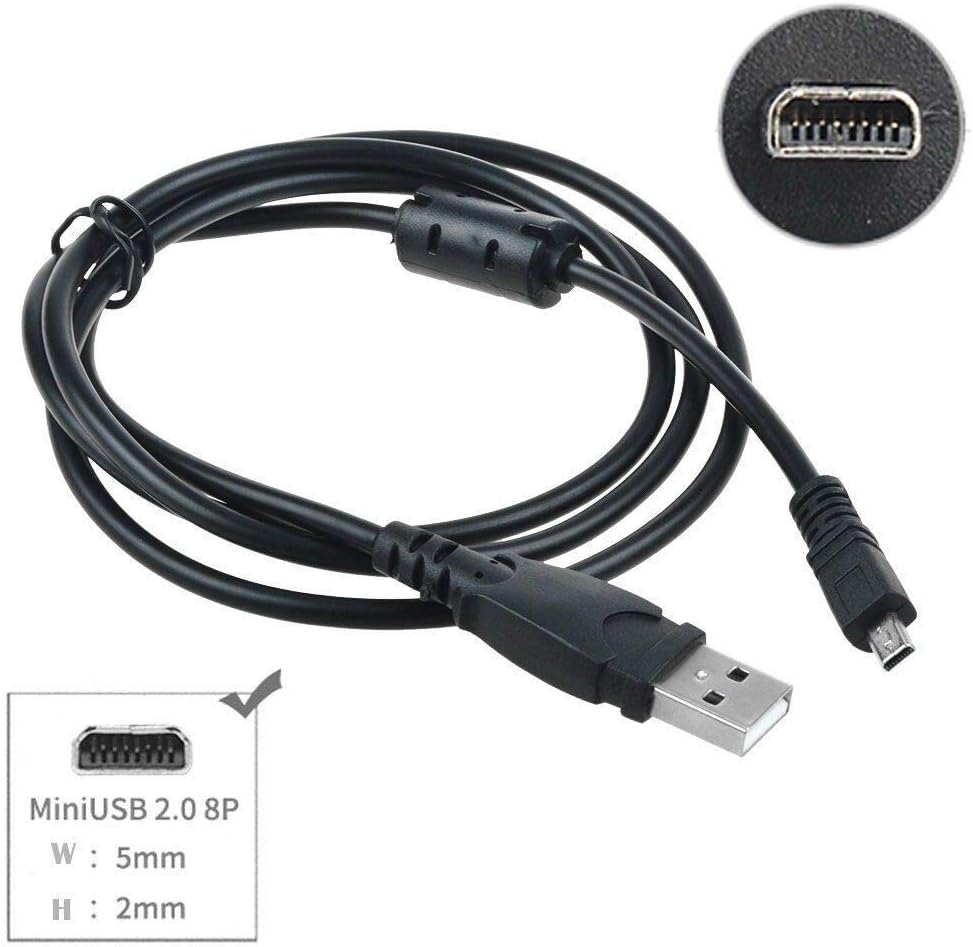 3ft DSLR-A300 A300 USB PC Data Sync Cable Cord for Sony Camera Alpha K DSLR Kit
