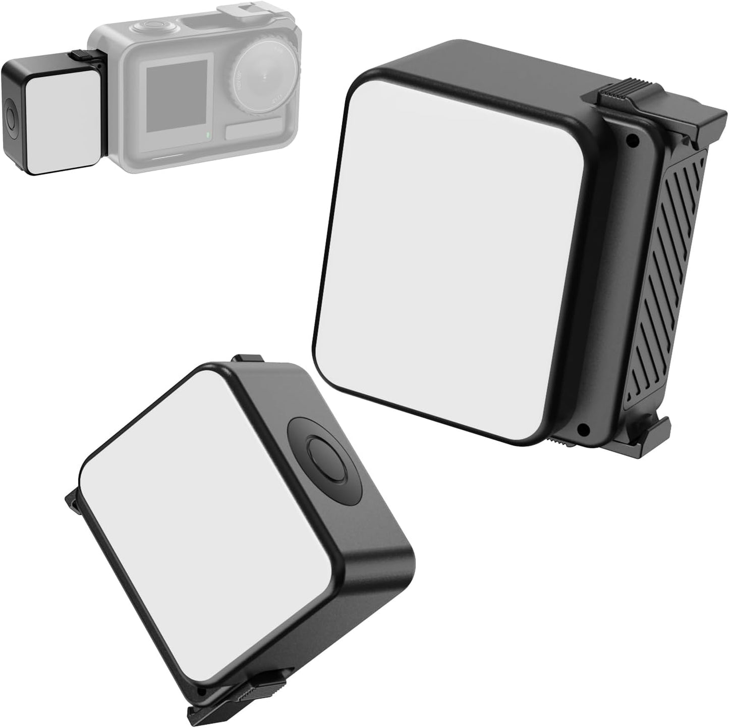ULANZI LM18 2-Pack 3/4 PK-06 3/4 Vlogging Light Mini LED Action Camera Video Light Magnetic Photography Fill Lighting