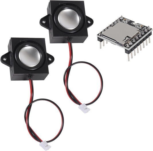 Diitao 2pcs 3 4 JST-PH2.0mm 2 MP3 W Ohm Mini Speaker Micro Speaker pin Interface with Mini Player Module