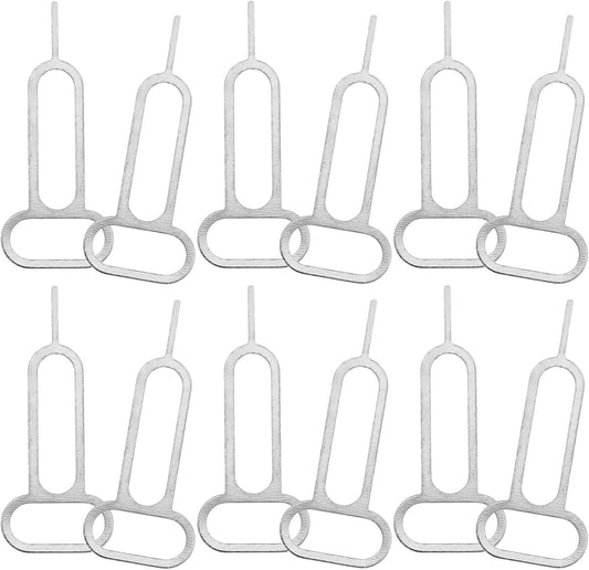 300pcs NUOBESTY Sim Card Ejector Pins Stainless Steel Mobile Phone Card Removal Tools for Smartphone Sim Tray Ejection