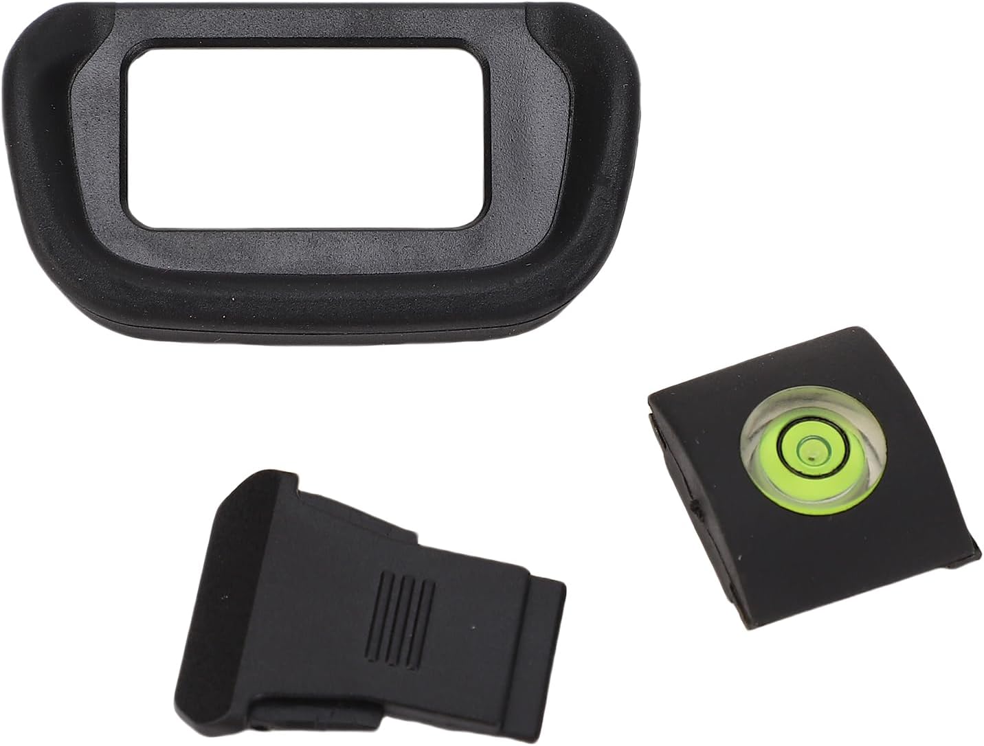 3-in-1 Set R10 Pomya Camera Viewfinder Eyecup, Hot Level & Protective Cover - Compatible with R & Mirrorless Cameras