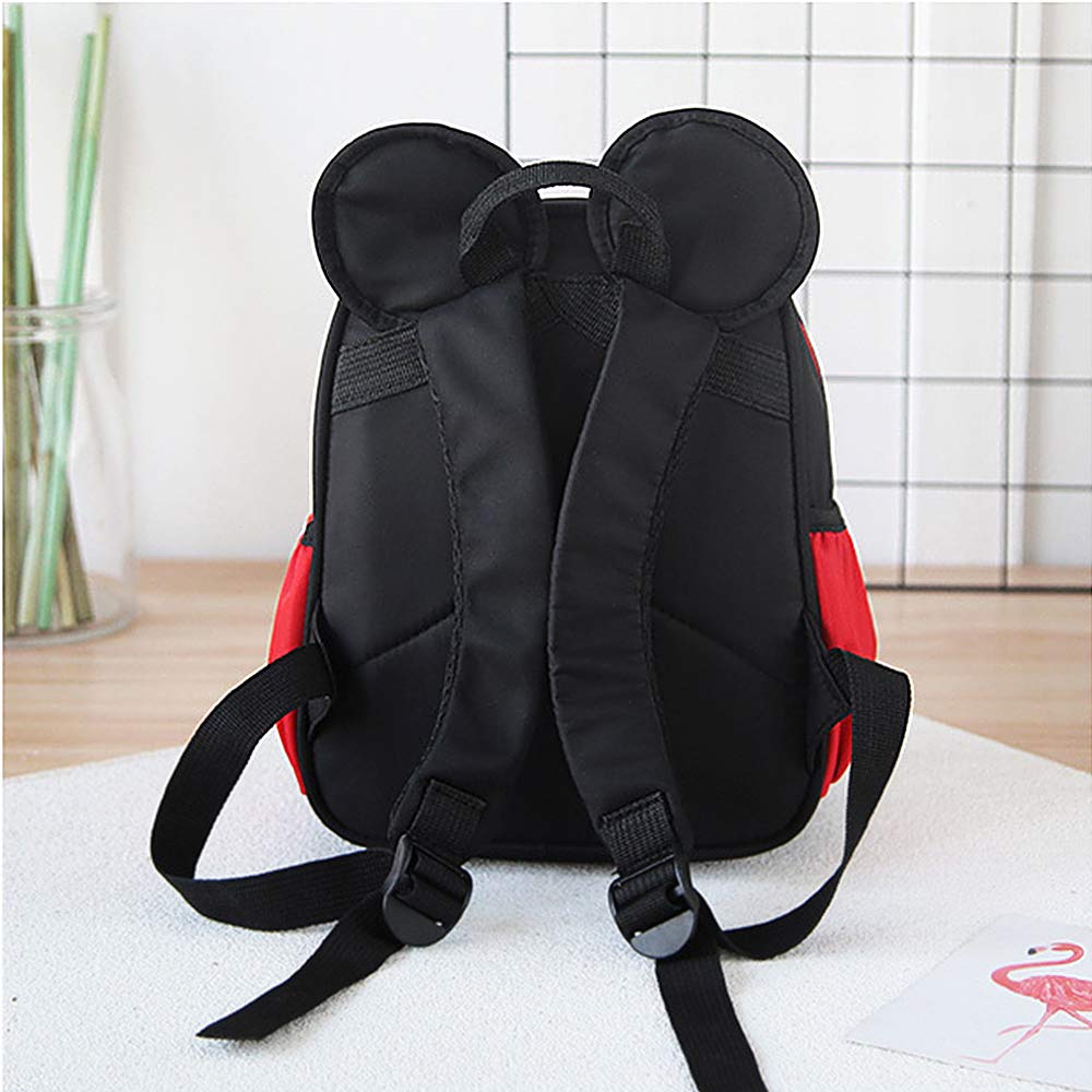 Voikukka Mini Backpack for Girls Toddler Bookbag Small Cute Kids Backpacks for Toddler Backpack Baby Daycare Bag Little Girl Backpacks Child Kindergarten Book Bags Mouse Toys Travel Accessories