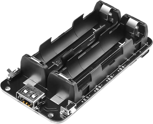 diymore 1865O V8 5V/3A 3V/1A Arduino(2 Battery Holder Double Li-ion Battery Shield Micro USB Power Bank Battery